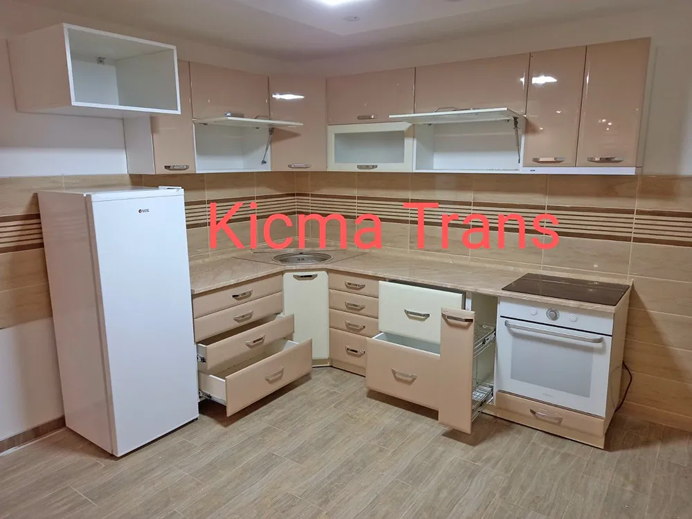 Kuhinja Fazeta farbani MDF — kuhinja, Kičma Trans