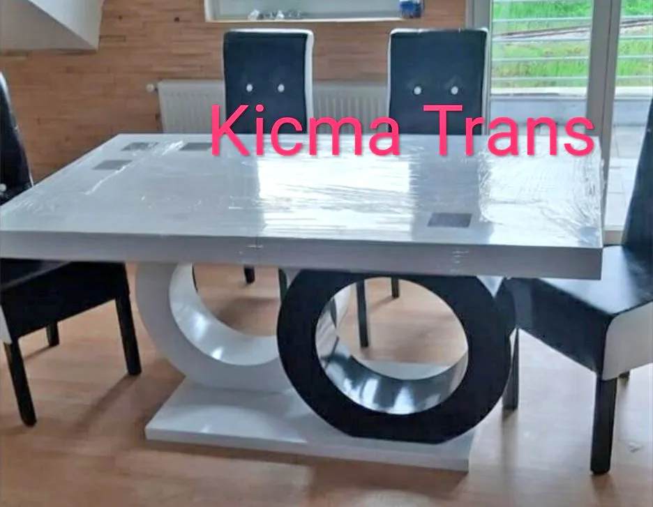 Sto Krug na razvlačenje — sto, Kičma Trans